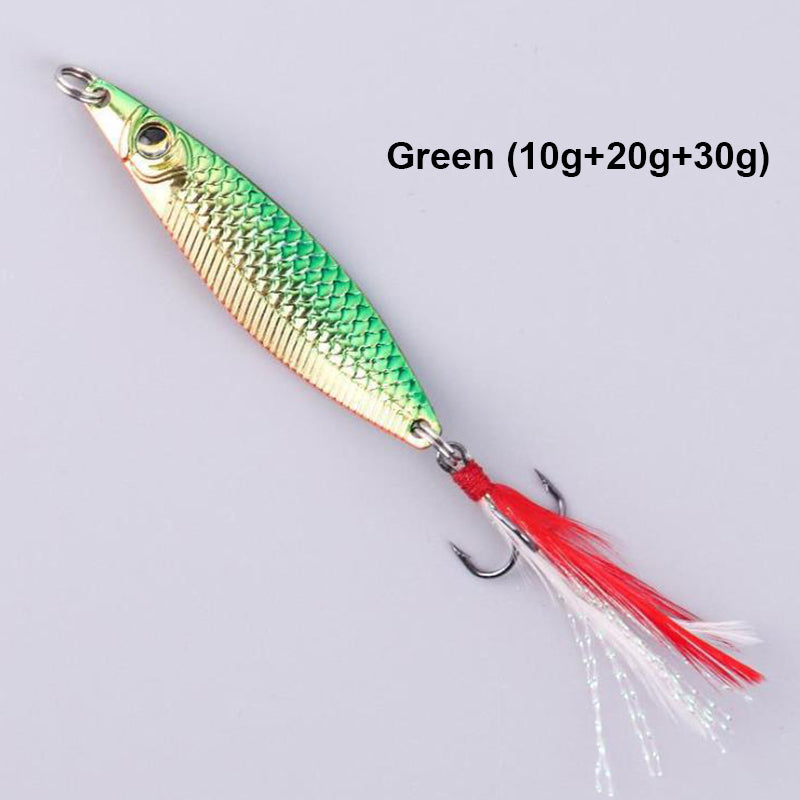 BowLift | Realistic 3D floating fishing lure set with 3 hooks