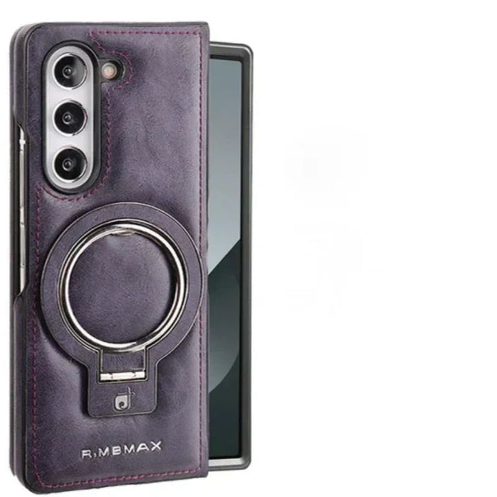 BowLift | Premium PU leather magnetic case with stand for Samsung Fold 3/4/5/6