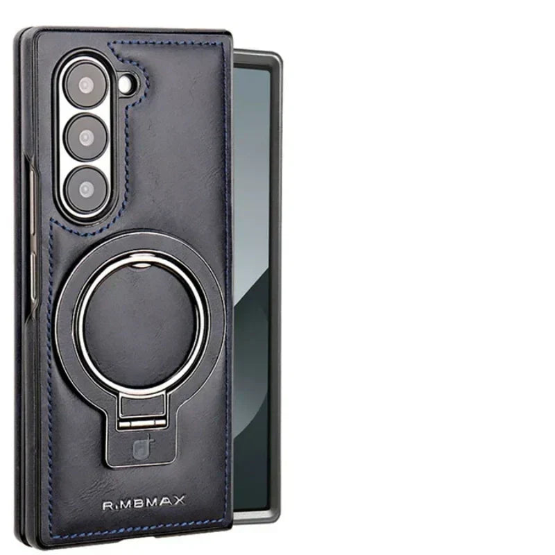 BowLift | Premium PU leather magnetic case with stand for Samsung Fold 3/4/5/6