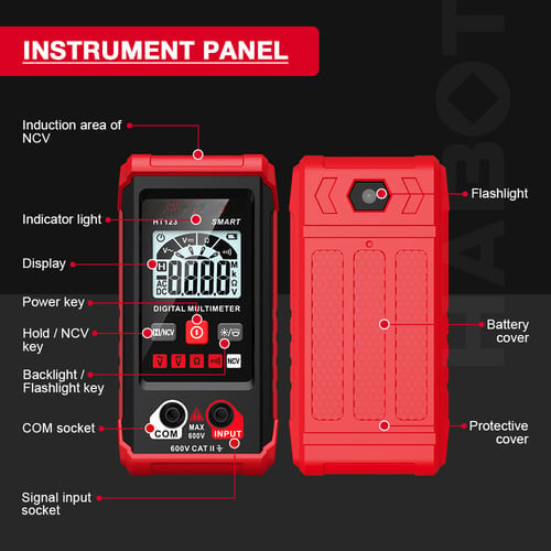 BowLift | Fully automated intelligent digital multimeter with anti-burning