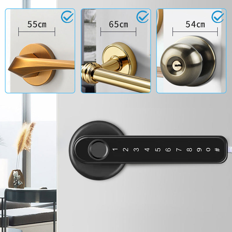 BowLift | Fingerprint Smart door lock handle with Bluetooth APP control