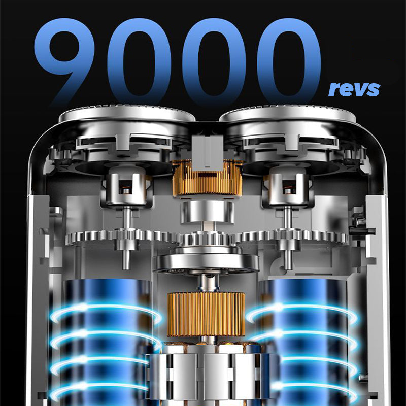 BowLift | Portable Mini Rotary Electric Shaver for Men