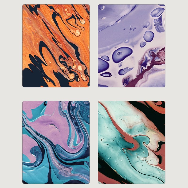 BowLift | Marbling of watercolor paint for art