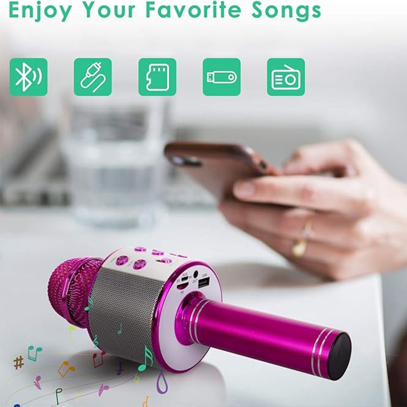 Wireless Karaoke Microphone with Bluetooth | Bowlift