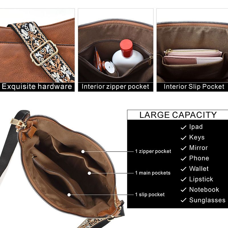 BowLift | Versatile leather crossbody bag for women