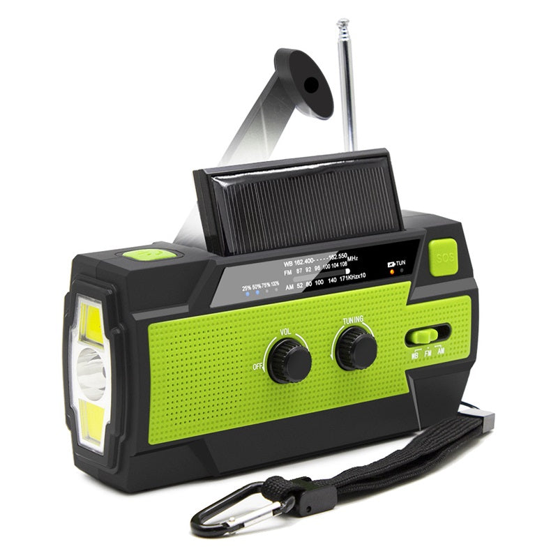 BowLift | All-in-one solar-powered emergency radio
