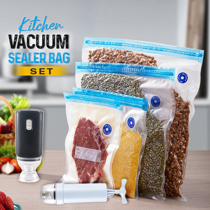 BowLift | Kitchen vacuum sealing bag set