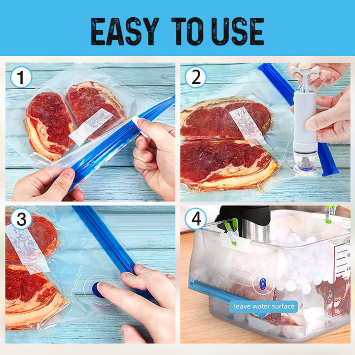BowLift | Kitchen vacuum sealing bag set