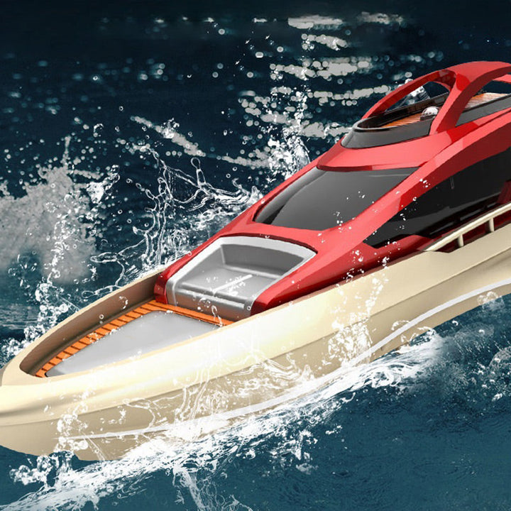 BowLift | Mini 2.4G RC high-speed boat with LED lights