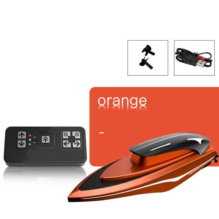 BowLift | Mini 2.4G RC high-speed boat with LED lights