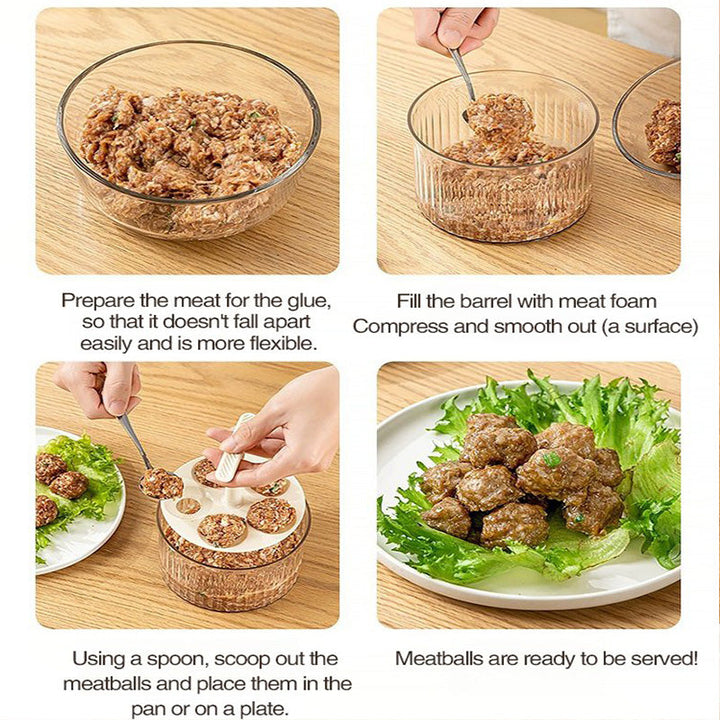 BowLift | Transparent meatball maker