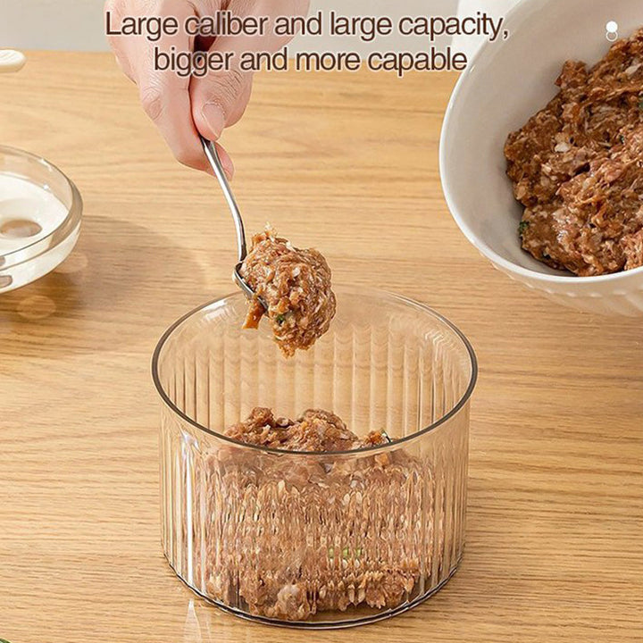 BowLift | Transparent meatball maker