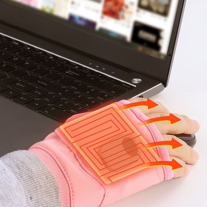 Intelligent heated fingerless gloves | Bowlift