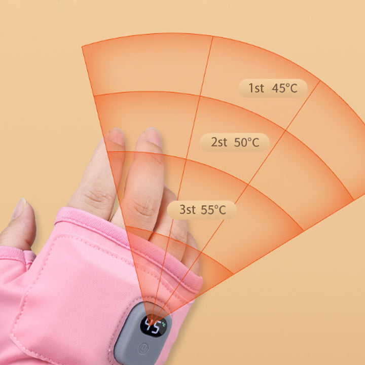 Intelligent heated fingerless gloves | Bowlift