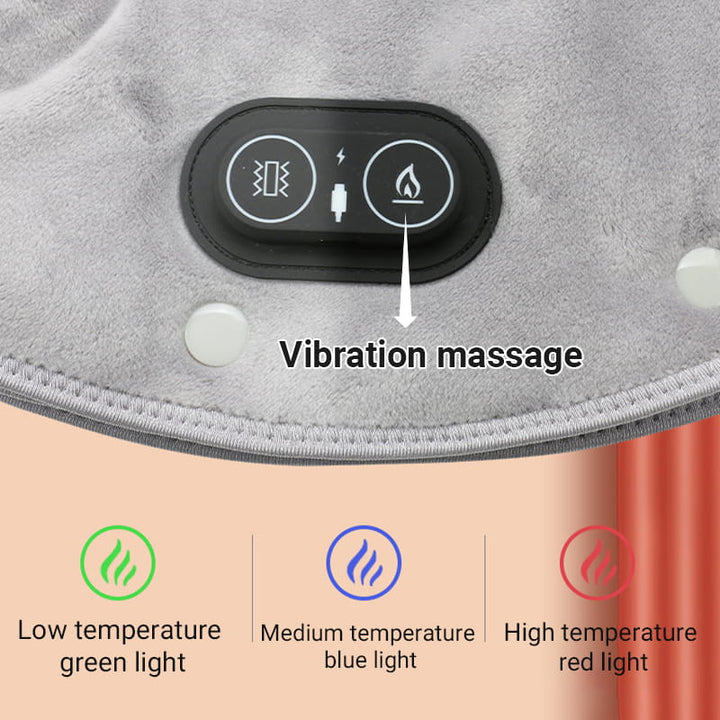 BowLift | Electric neck and shoulder heating pad with vibration