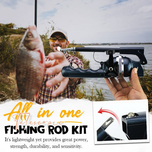 BowLift | All-In-One Telescopic Fishing Rod Set