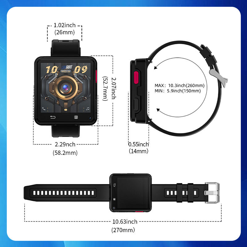 BowLift | Fashion Sports Smart Watch with dual cameras