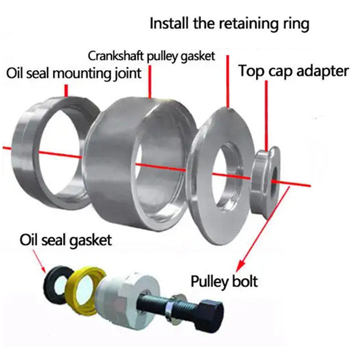 BowLift | Portable tool set for removal of cam and crankshaft seals