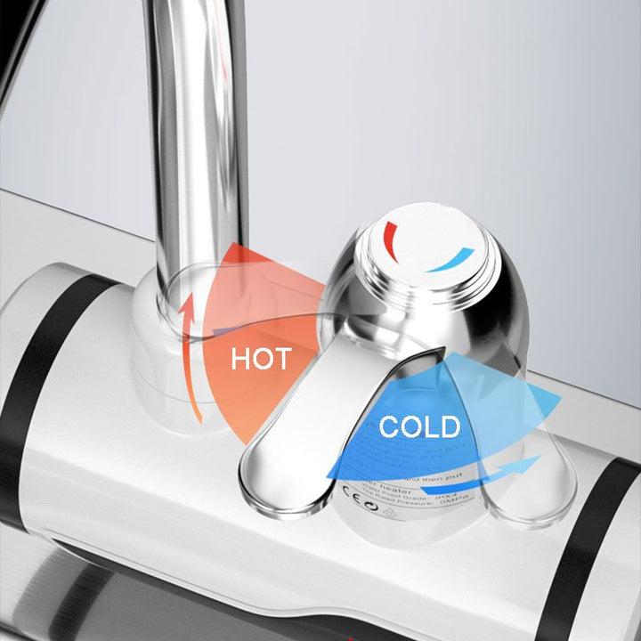 BowLift | HotFlow Instant Electric Water Heater Tap – Instant Hot Water for Kitchens & Bathrooms (3000W)