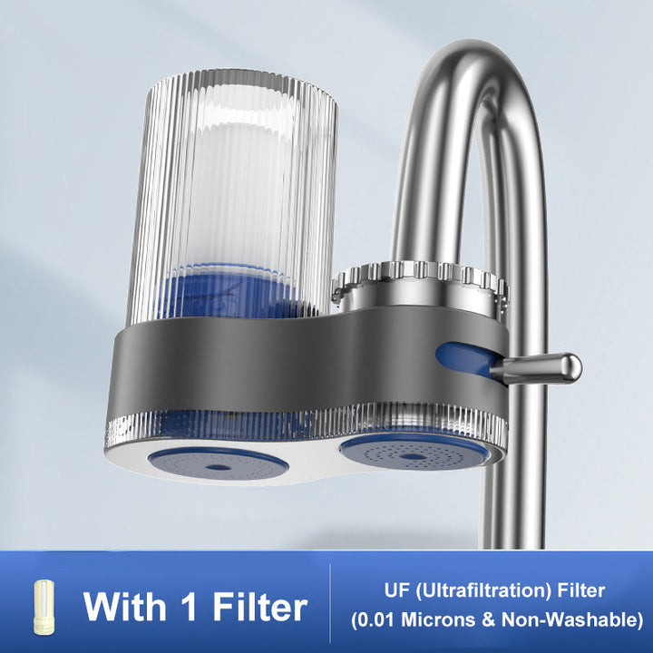 BowLift | Water filter for faucet with adapters