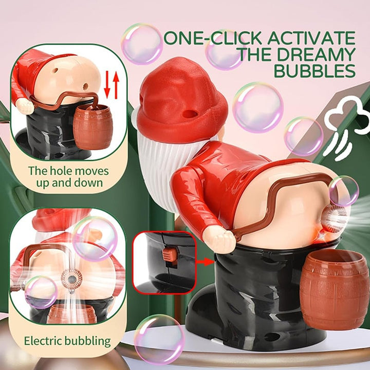 BowLift | Funny Santa bubble blower