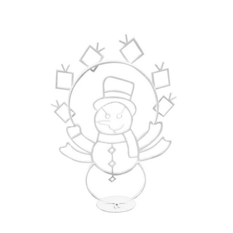 BowLift | Animated LED Snowball Fight Light | Outdoor Snowman & Penguin Christmas Decor