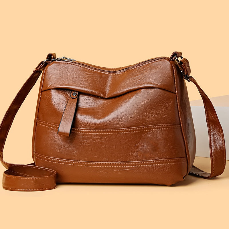 BowLift | Retro shoulder bag in multiple layers with large capacity