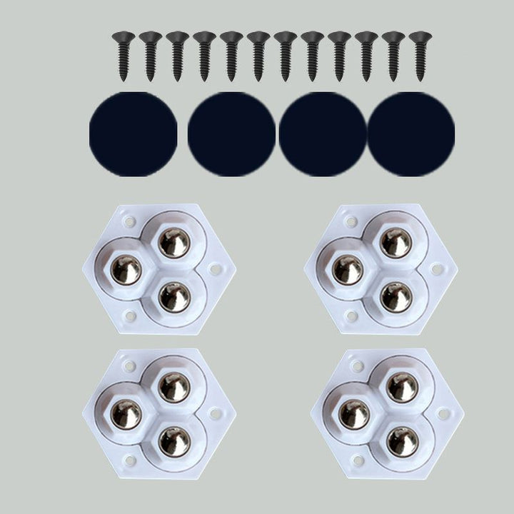 TriGlide 360° furniture wheels with bearings | Bowlift