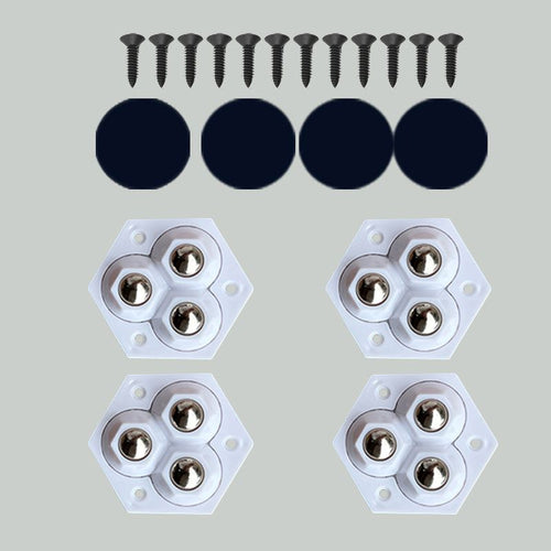 TriGlide 360° furniture wheels with bearings | Bowlift