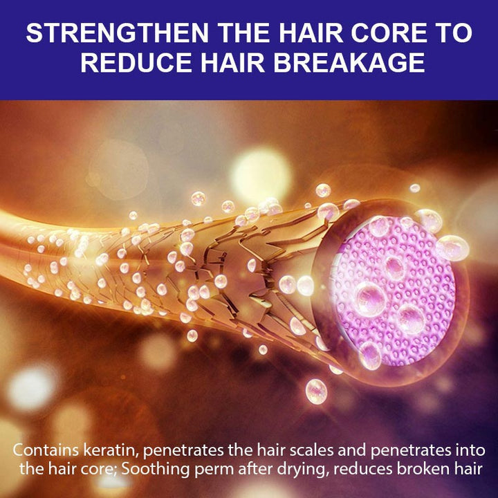 BowLift | Purple keratin hair mask - locks in color and neutralizes brassiness and yellow tones for blonde silver-gray hair with light highlights