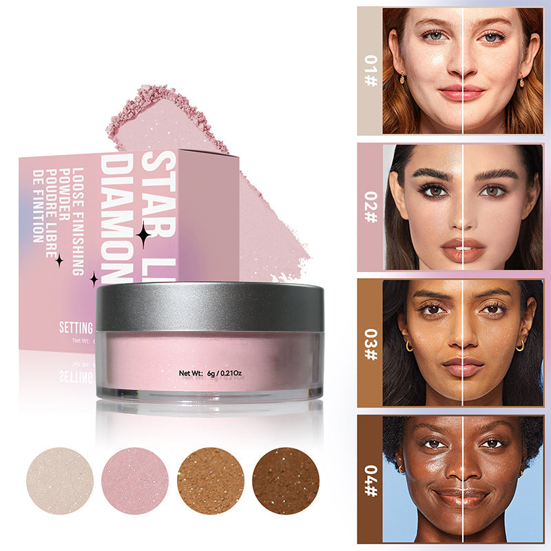 BowLift | Oil Control Setting Pearlized Loose Powder