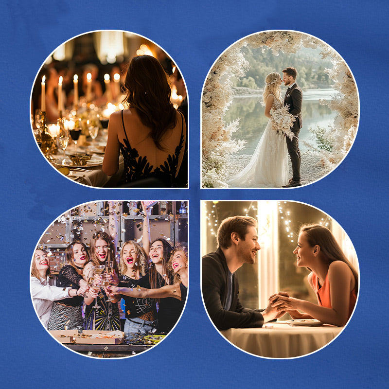 BowLift | Cross necklace with "I love you" projection in 100 languages