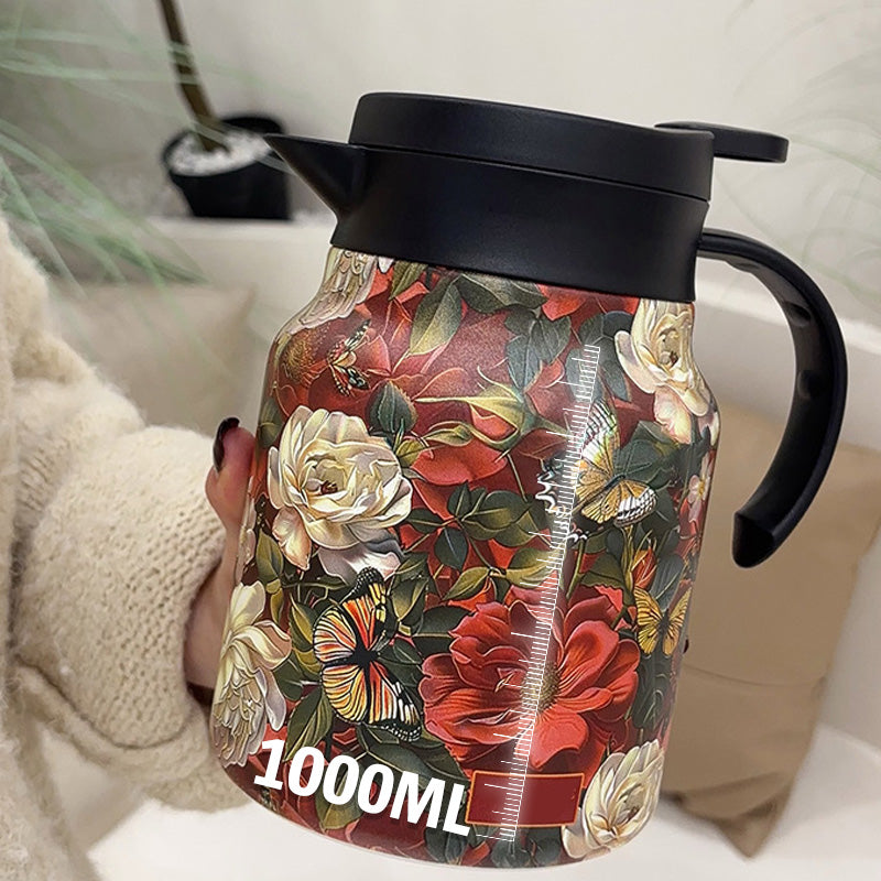 BowLift | Limited time discount1000 ml vacuum insulated teapot with strainer