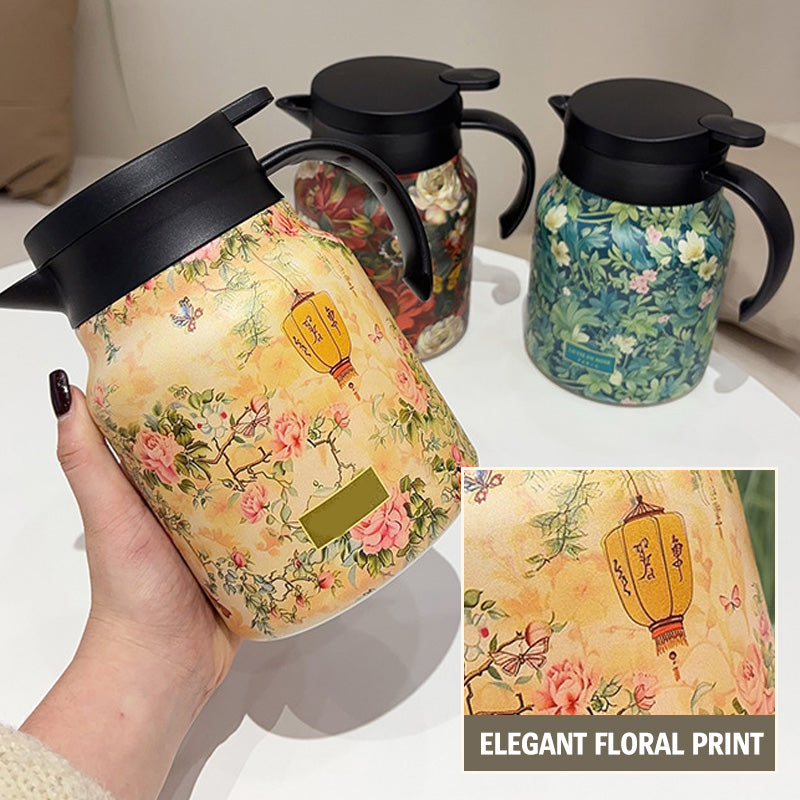 BowLift | Limited time discount1000 ml vacuum insulated teapot with strainer