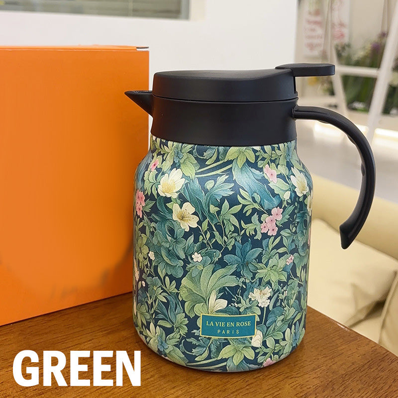 BowLift | Limited time discount1000 ml vacuum insulated teapot with strainer