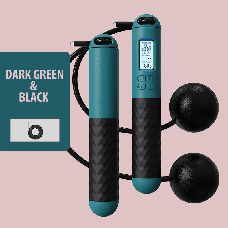 BowLift | Battery-operated skipping rope with counter and weight balls