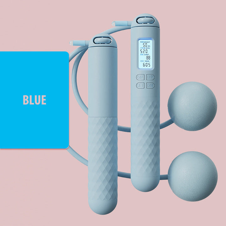 BowLift | Battery-operated skipping rope with counter and weight balls