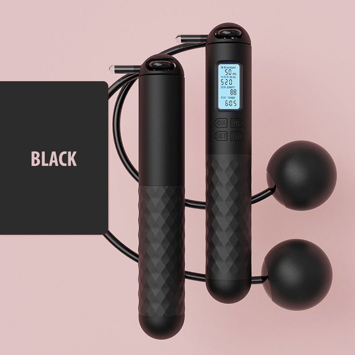BowLift | Battery-operated skipping rope with counter and weight balls