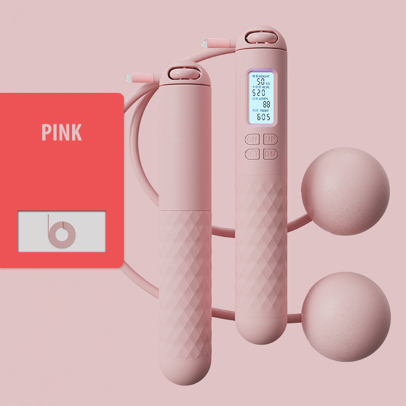 BowLift | Battery-operated skipping rope with counter and weight balls