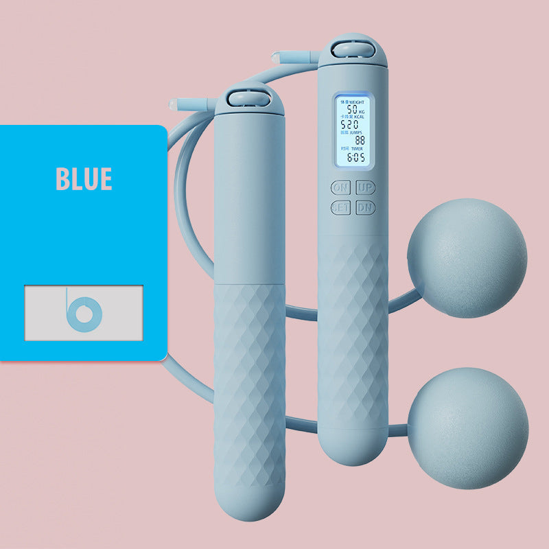 BowLift | Battery-operated skipping rope with counter and weight balls