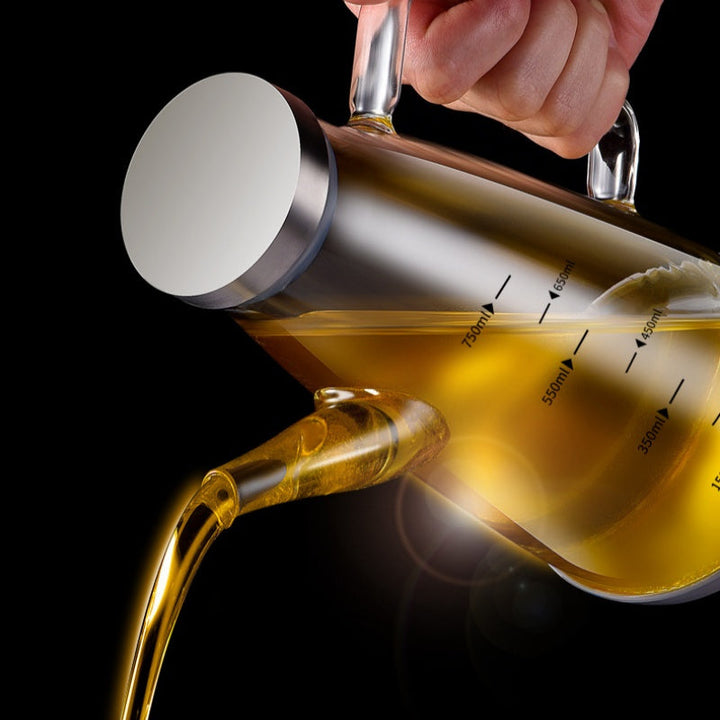 BowLift | Oil dispensing bottle with drip-free spout