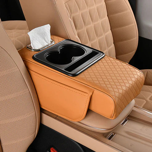 BowLift | Integrated multifunctional riser cushion for car armrests under pressure
