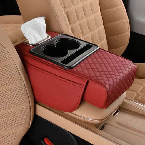 BowLift | Integrated multifunctional riser cushion for car armrests under pressure