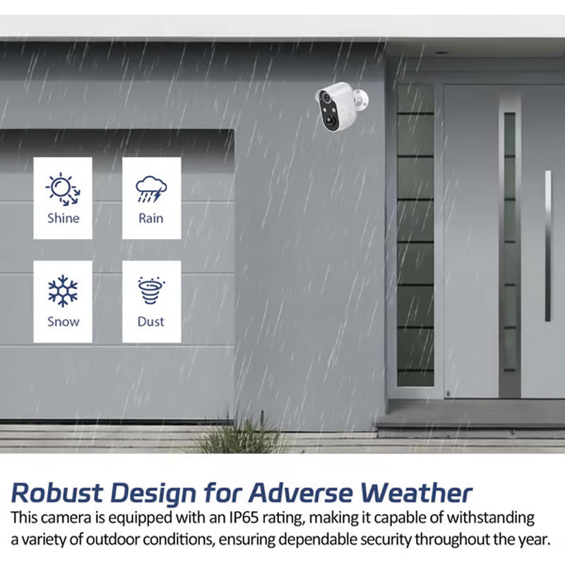 BowLift | Solar-powered surveillance camera - wireless WiFi IP camera