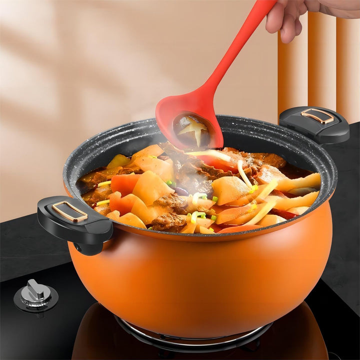 McRib Stone Micro Cooking Pot with Non-Stick Coating | Bowlift