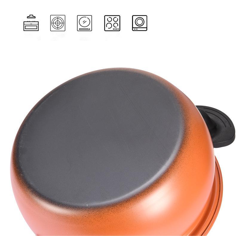 McRib Stone Micro Cooking Pot with Non-Stick Coating | Bowlift