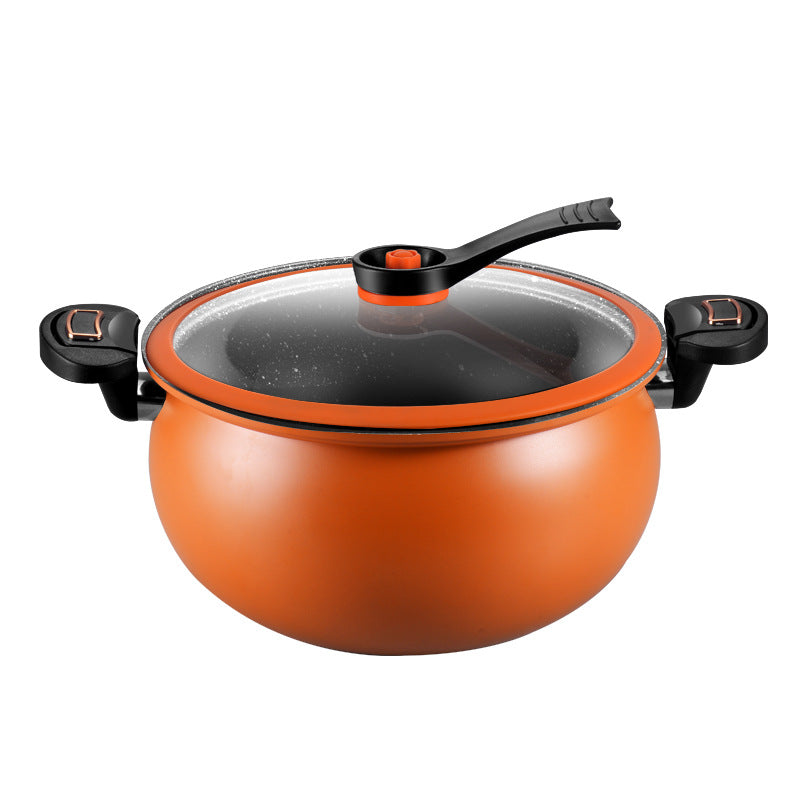 McRib Stone Micro Cooking Pot with Non-Stick Coating | Bowlift
