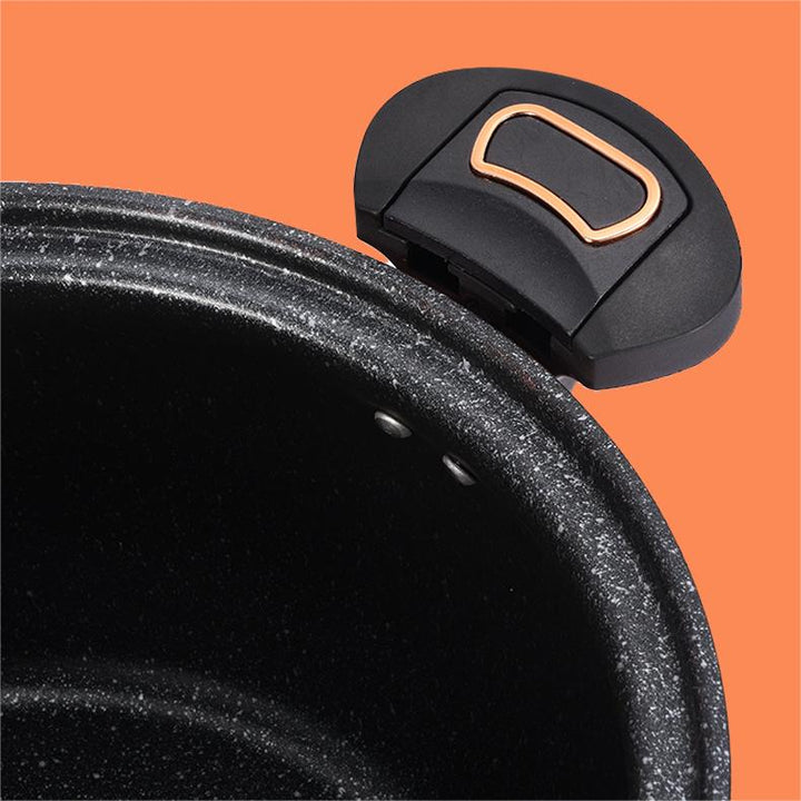 McRib Stone Micro Cooking Pot with Non-Stick Coating | Bowlift