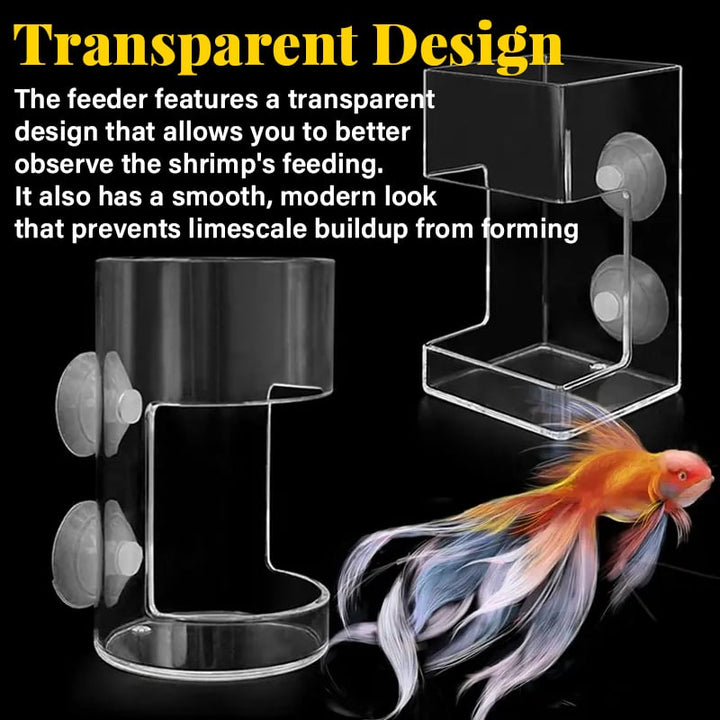 BowLift | Feeding ring and tray for aquarium