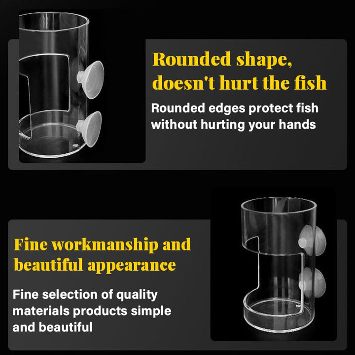 BowLift | Feeding ring and tray for aquarium